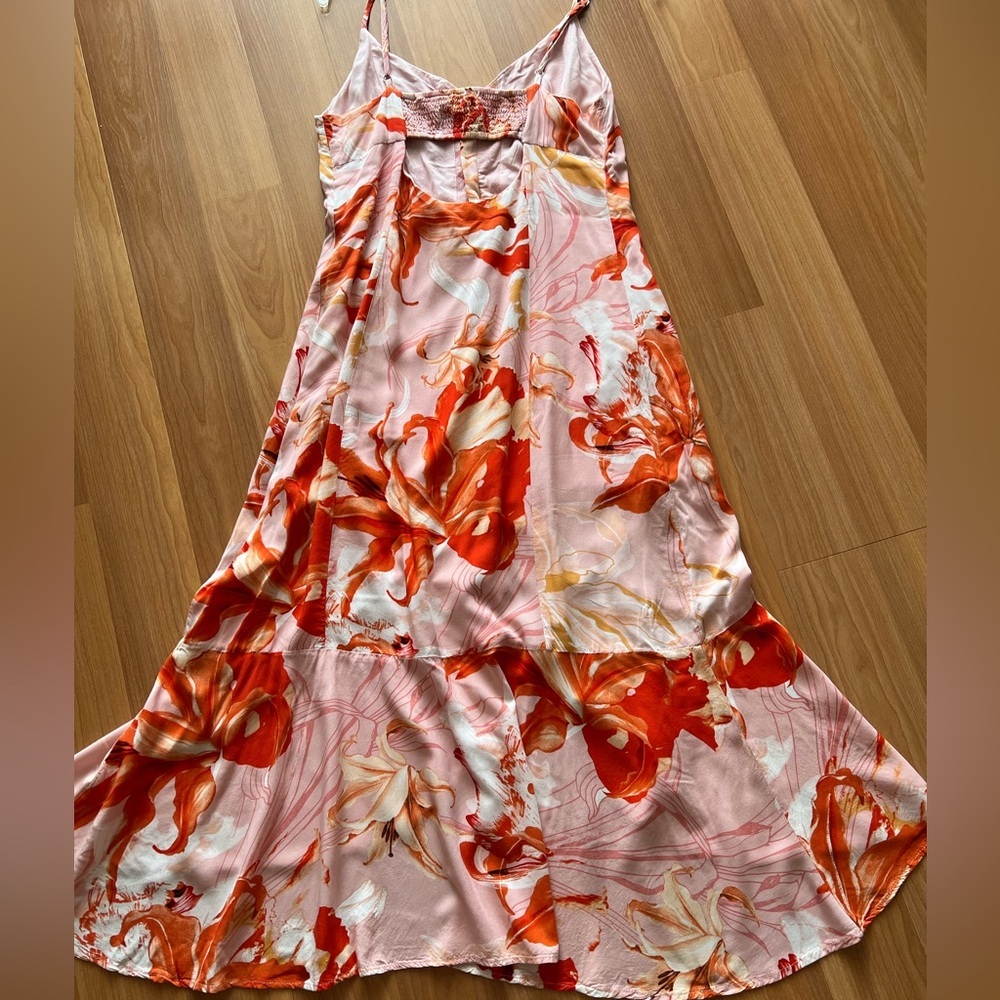 Abel The Label Flower Bomb Lola High Low Dress M - Picture 9 of 9